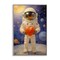 Stupell Industries Astronaut Holding Heart Framed Giclee, design by Angie Hawke